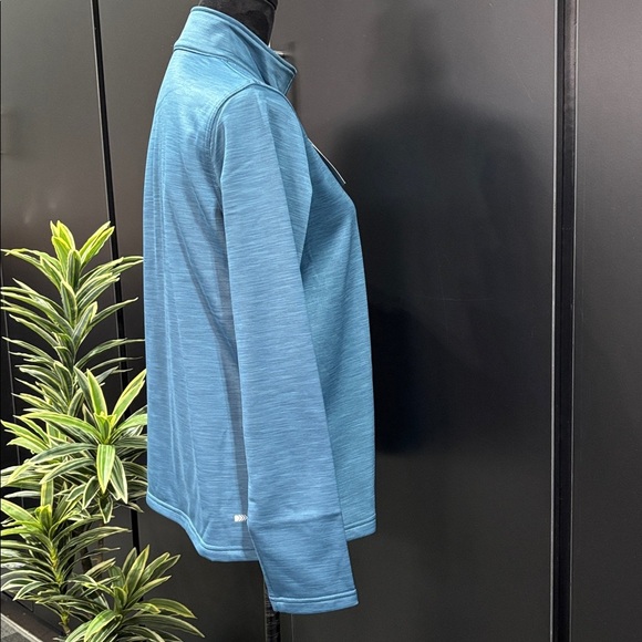 AriatTek Team Mid States SMU 1/2 zip Sweatshirt, fleece-lined,embroidered sleeve - Picture 5 of 9